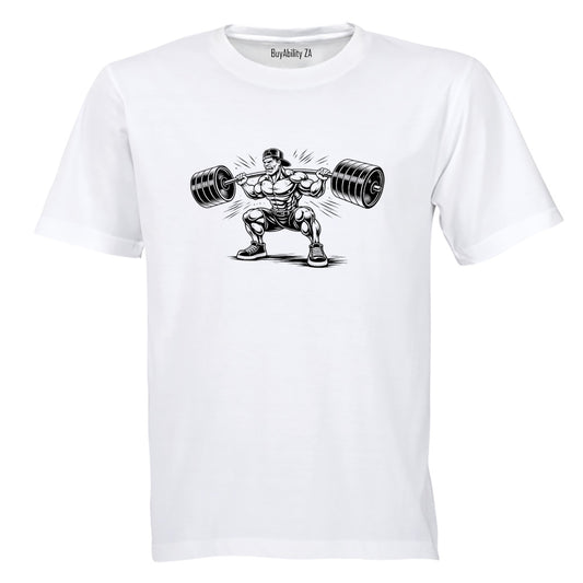 Gym Muscle Man - Adults - T-Shirt - BuyAbility South Africa