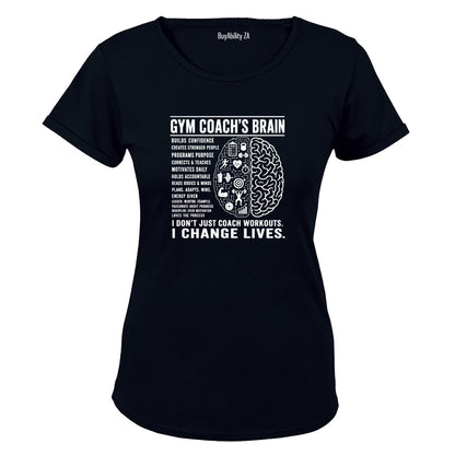 Gym Coach Brain - Ladies - T-Shirt