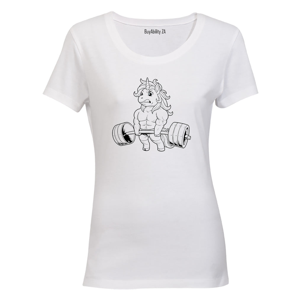 Gym Unicorn - Ladies - T-Shirt - BuyAbility South Africa