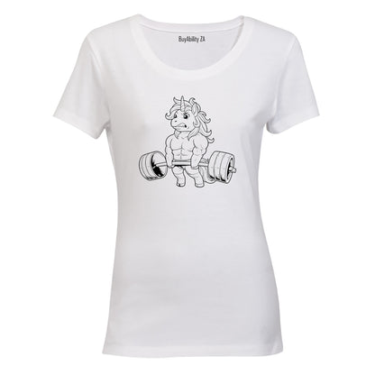Gym Unicorn - Ladies - T-Shirt - BuyAbility South Africa