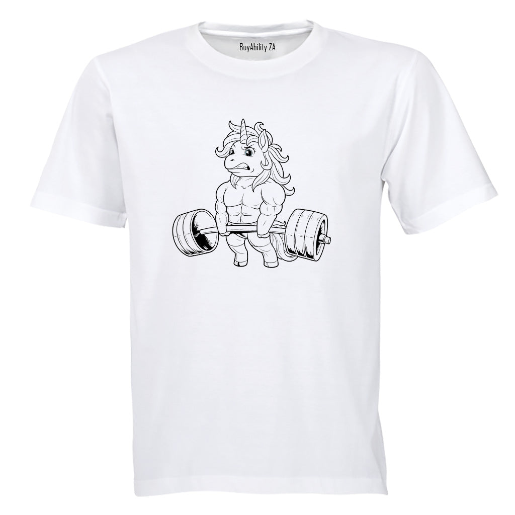 Gym Unicorn - Adults - T-Shirt - BuyAbility South Africa
