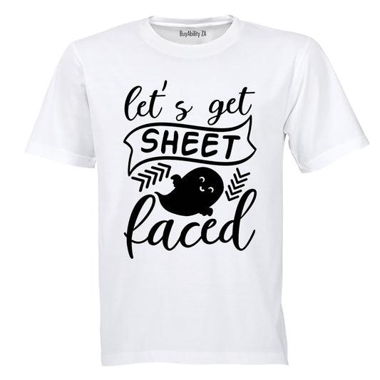 Halloween Sheet - Adults - T-Shirt