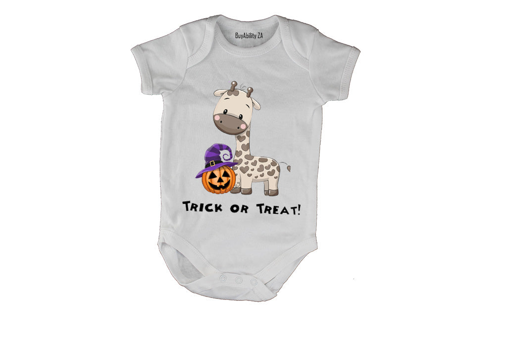 Halloween Giraffe - Baby Grow
