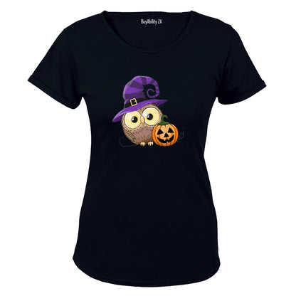 Halloween Owl - Ladies - T-Shirt