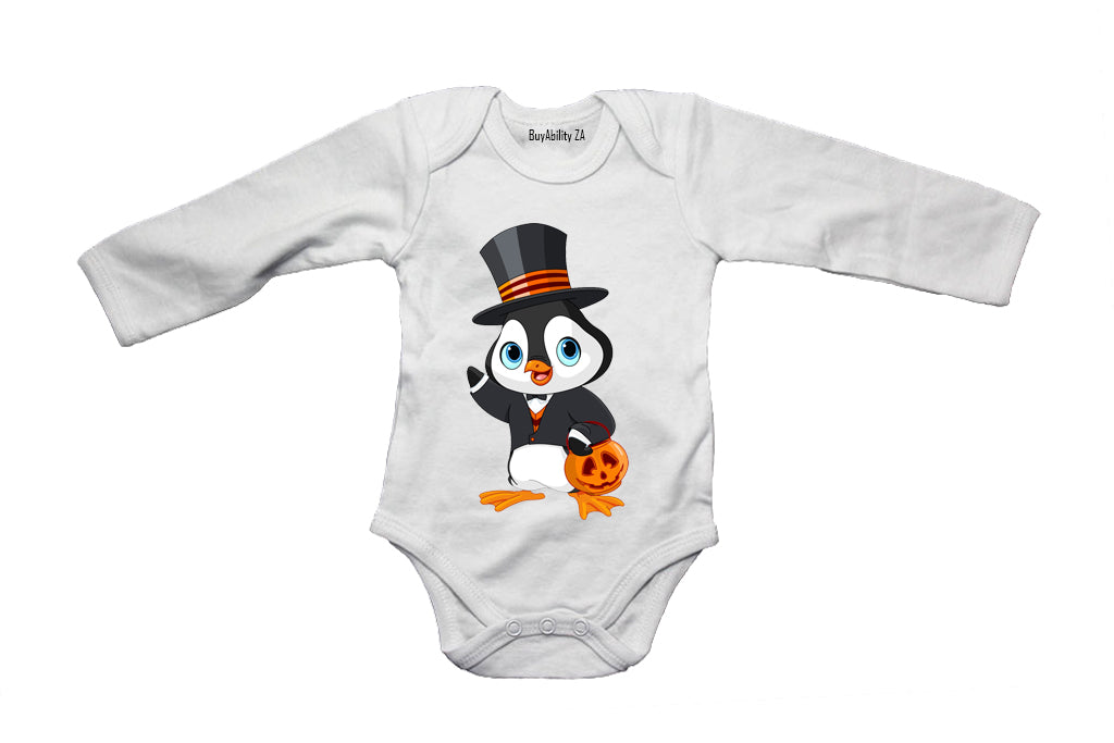 Halloween Penguin - Baby Grow