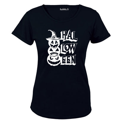 Halloween Pumpkin Stack - Ladies - T-Shirt