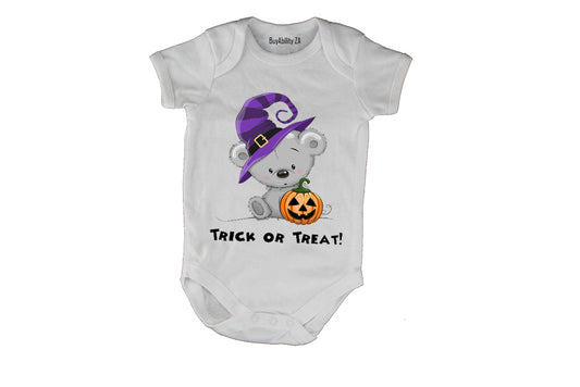 Halloween Teddy - Baby Grow