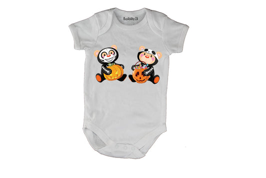 Halloween Teddy Dress Up - Baby Grow