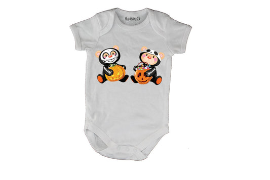 Halloween Teddy Dress Up - Baby Grow