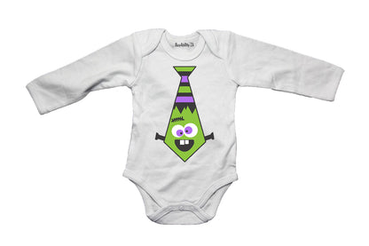 Halloween Tie - Baby Grow