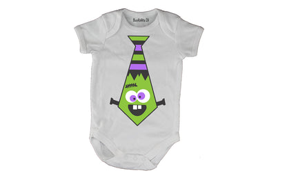 Halloween Tie - Baby Grow