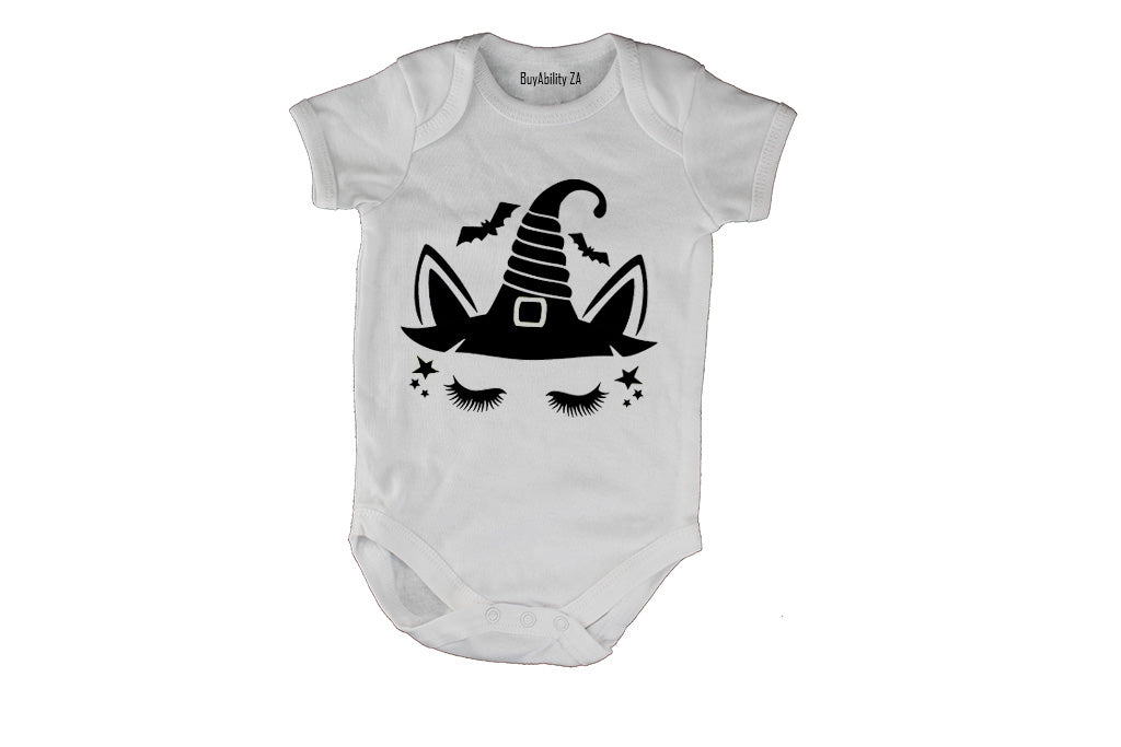 Halloween Unicorn - Bats - Baby Grow