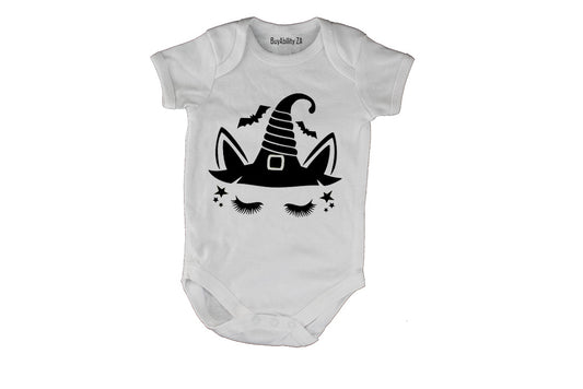 Halloween Unicorn - Bats - Baby Grow