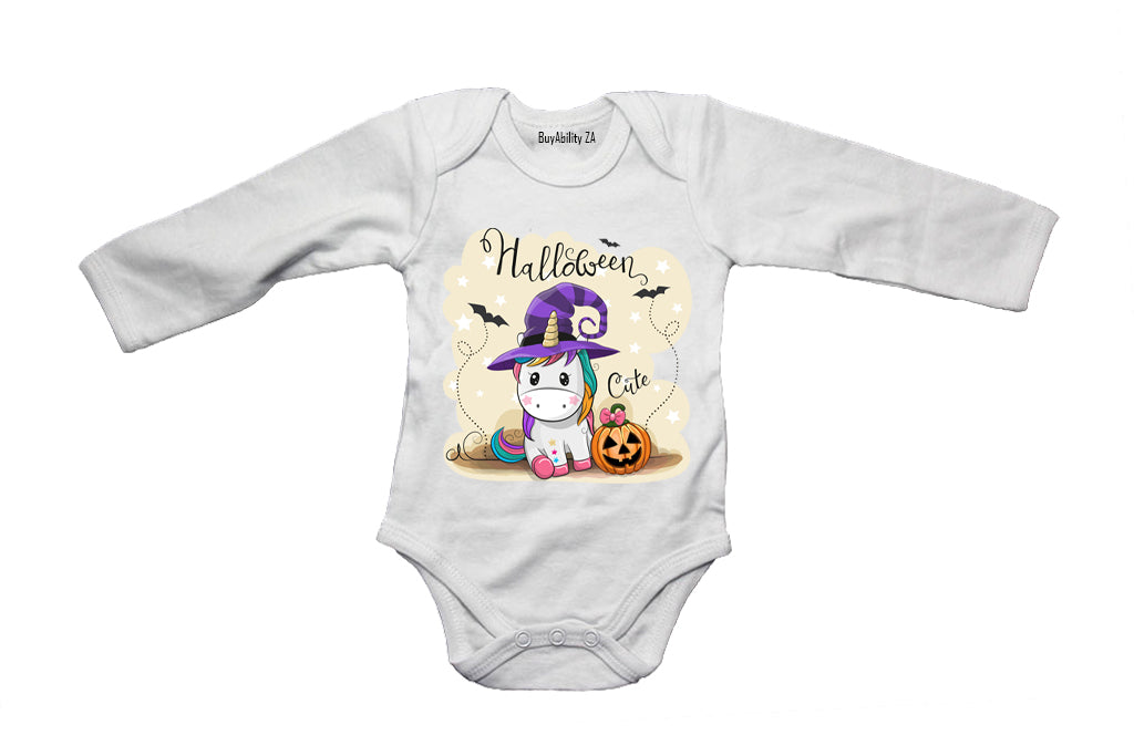 Halloween Unicorn - Baby Grow