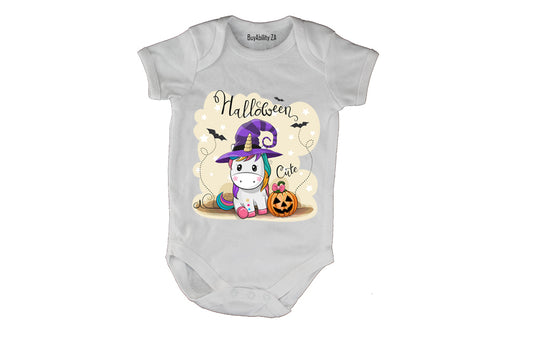 Halloween Unicorn - Baby Grow