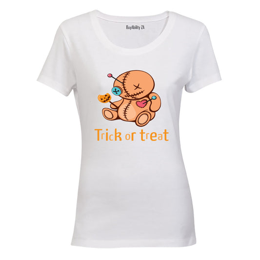 Halloween Voo-Doo Doll - Ladies - T-Shirt