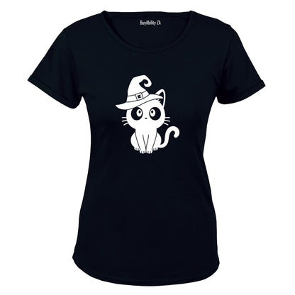 Halloween Kitten - Ladies - T-Shirt