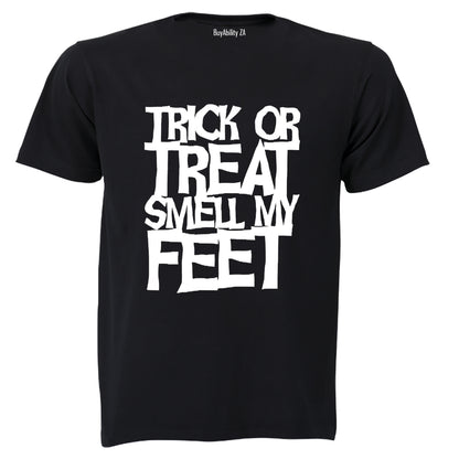 Trick Or Treat - Smell My Feet - Halloween - Kids T-Shirt - BuyAbility South Africa
