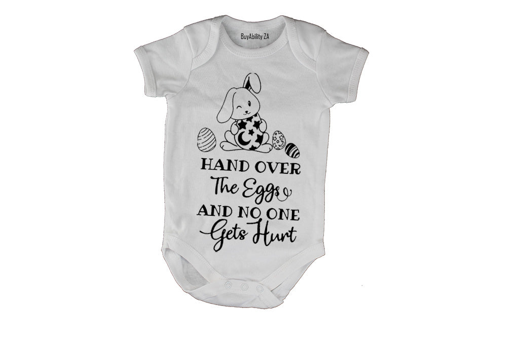 Hand Over - Easter - Baby Grow