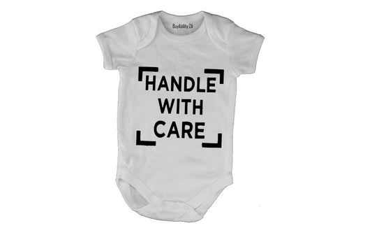 Handle With Care - Baby Grow
