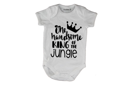 One Handsome King of the Jungle - Baby Grow