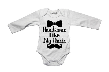 Handsome Like My Uncle - Baby Grow