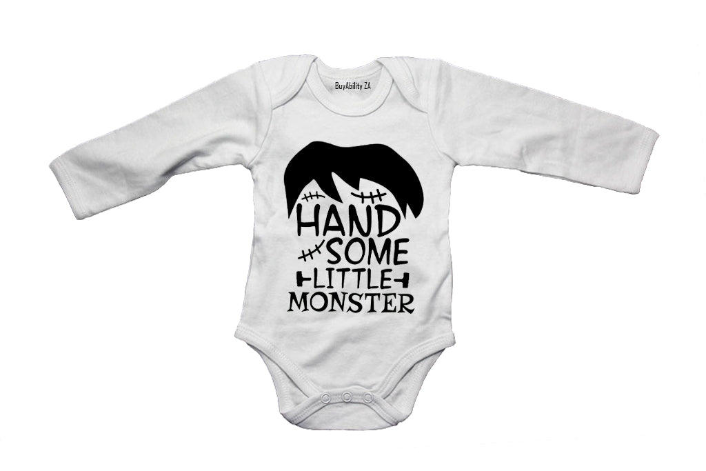 Handsome Little Monster - Halloween - Baby Grow