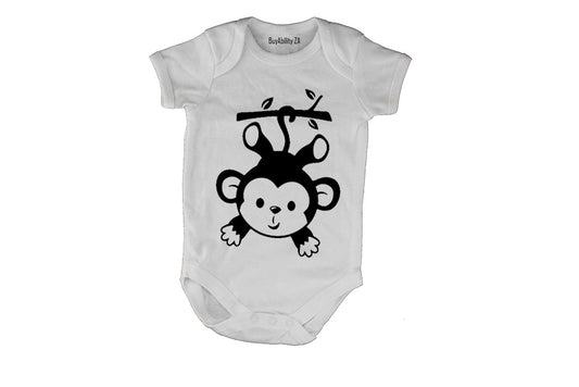 Hanging Monkey - Baby Grow