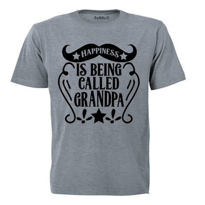 Happiness is being Called Grandpa - Adults - T-Shirt