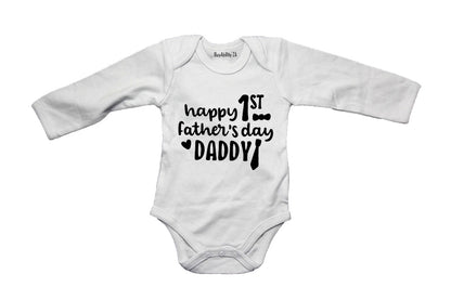 Happy 1st Father's Day Daddy - Baby Grow
