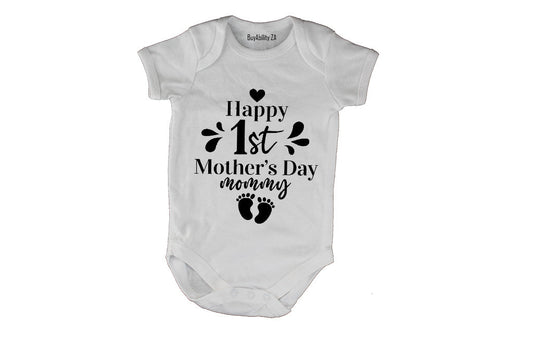 Happy 1st Mothers Day Mommy - Baby Grow