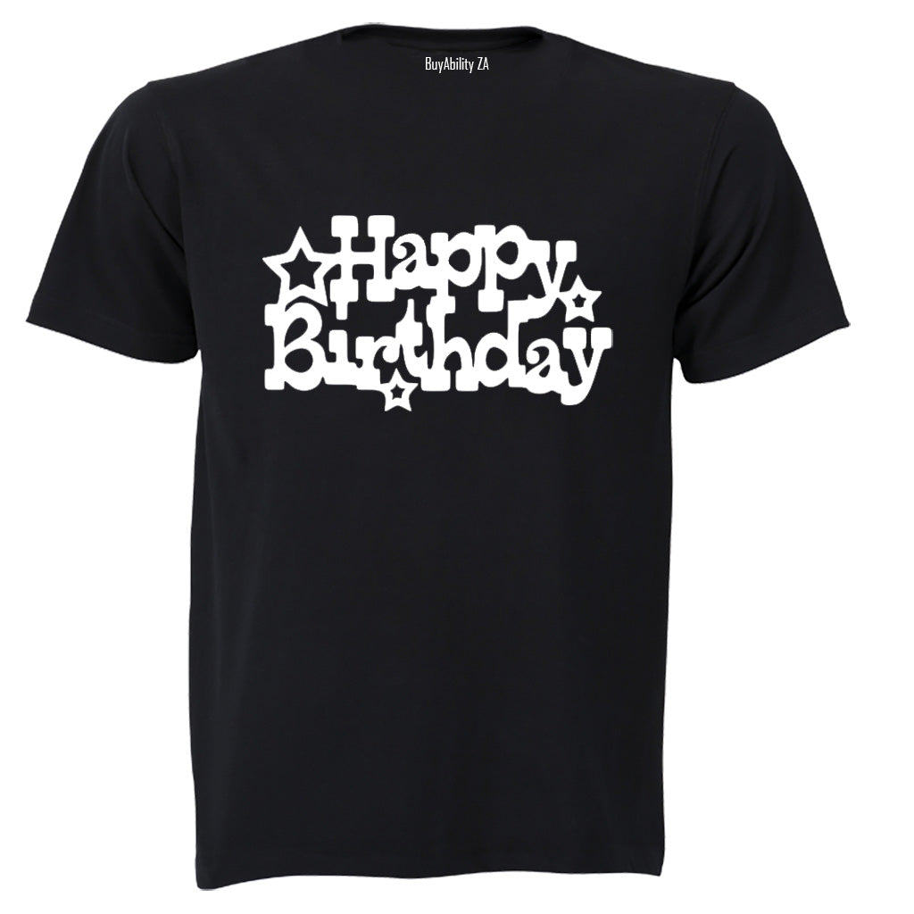 Happy Birthday - Stars - Kids T-Shirt