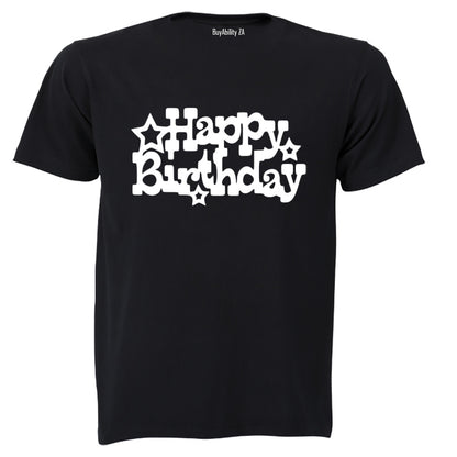 Happy Birthday - Stars - Kids T-Shirt