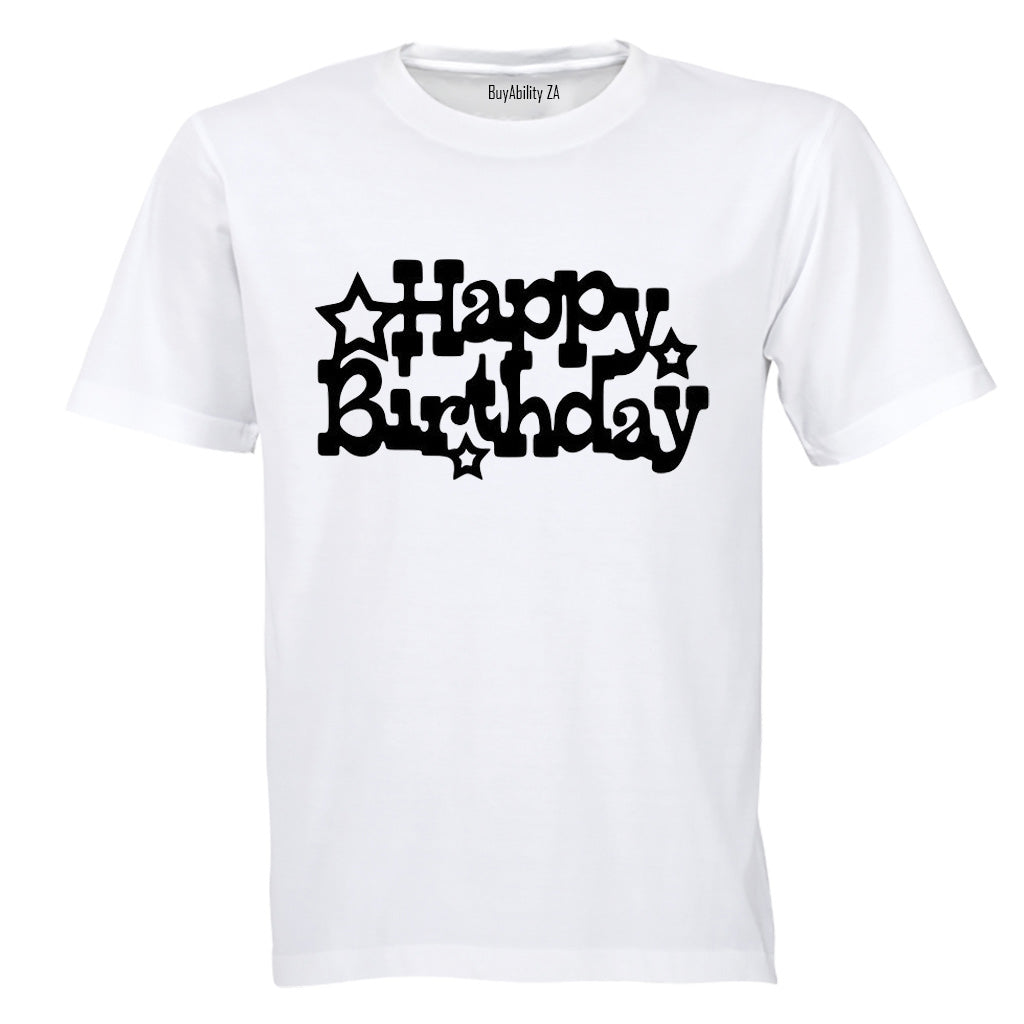 Happy Birthday - Stars - Kids T-Shirt