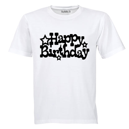 Happy Birthday - Stars - Kids T-Shirt