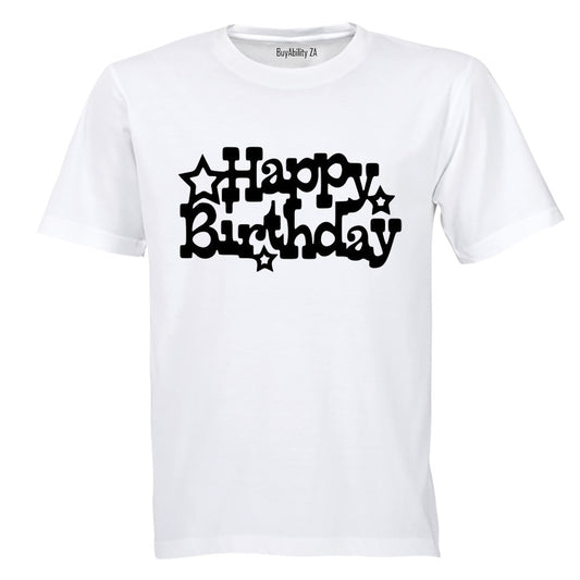 Happy Birthday - Stars - Kids T-Shirt