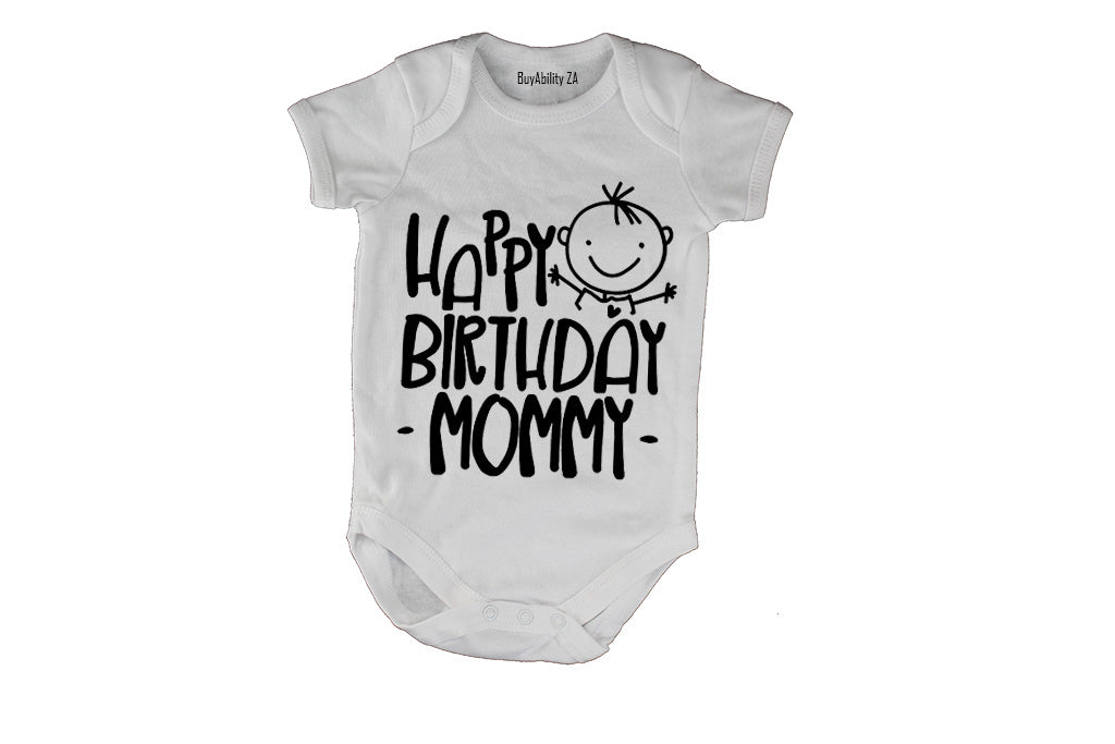 Happy Birthday Mommy - Baby Grow