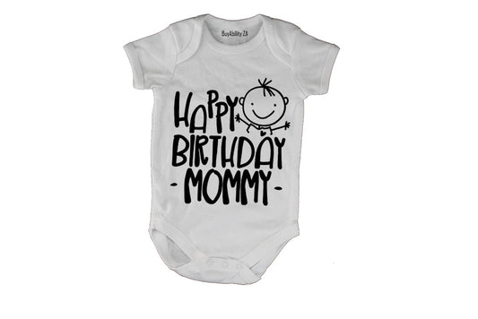 Happy Birthday Mommy - Baby Grow