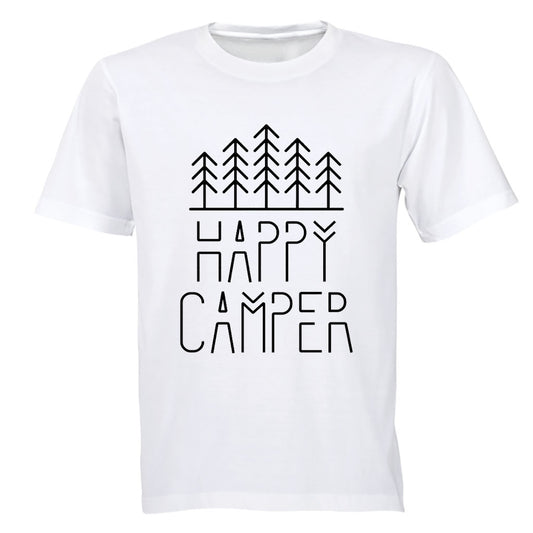 Happy Camper - Adults - T-Shirt - BuyAbility South Africa