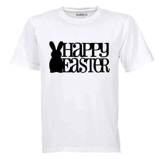 Happy Easter - Bunny Silhouette - Kids T-Shirt