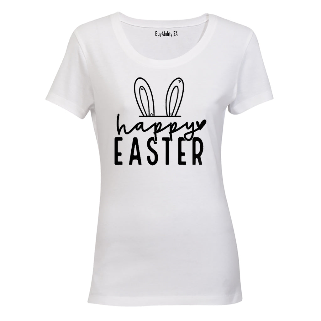 Happy Easter - Ears - Ladies - T-Shirt