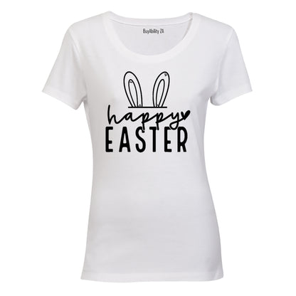 Happy Easter - Ears - Ladies - T-Shirt