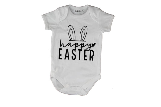 Happy Easter - Ears - Baby Grow