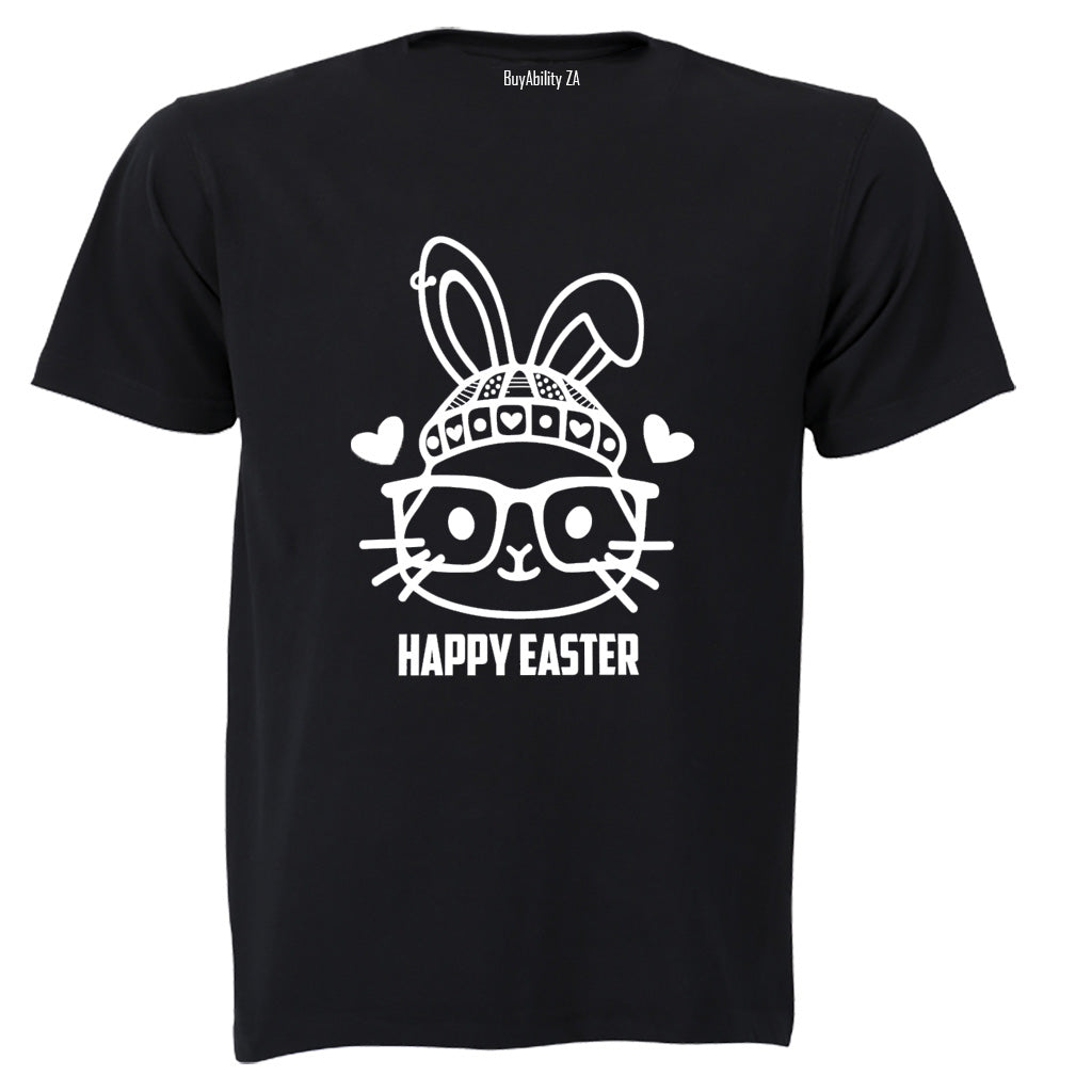 Happy Easter - Hat Bunny - Kids T-Shirt