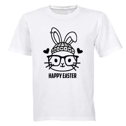 Happy Easter - Hat Bunny - Kids T-Shirt - BuyAbility South Africa