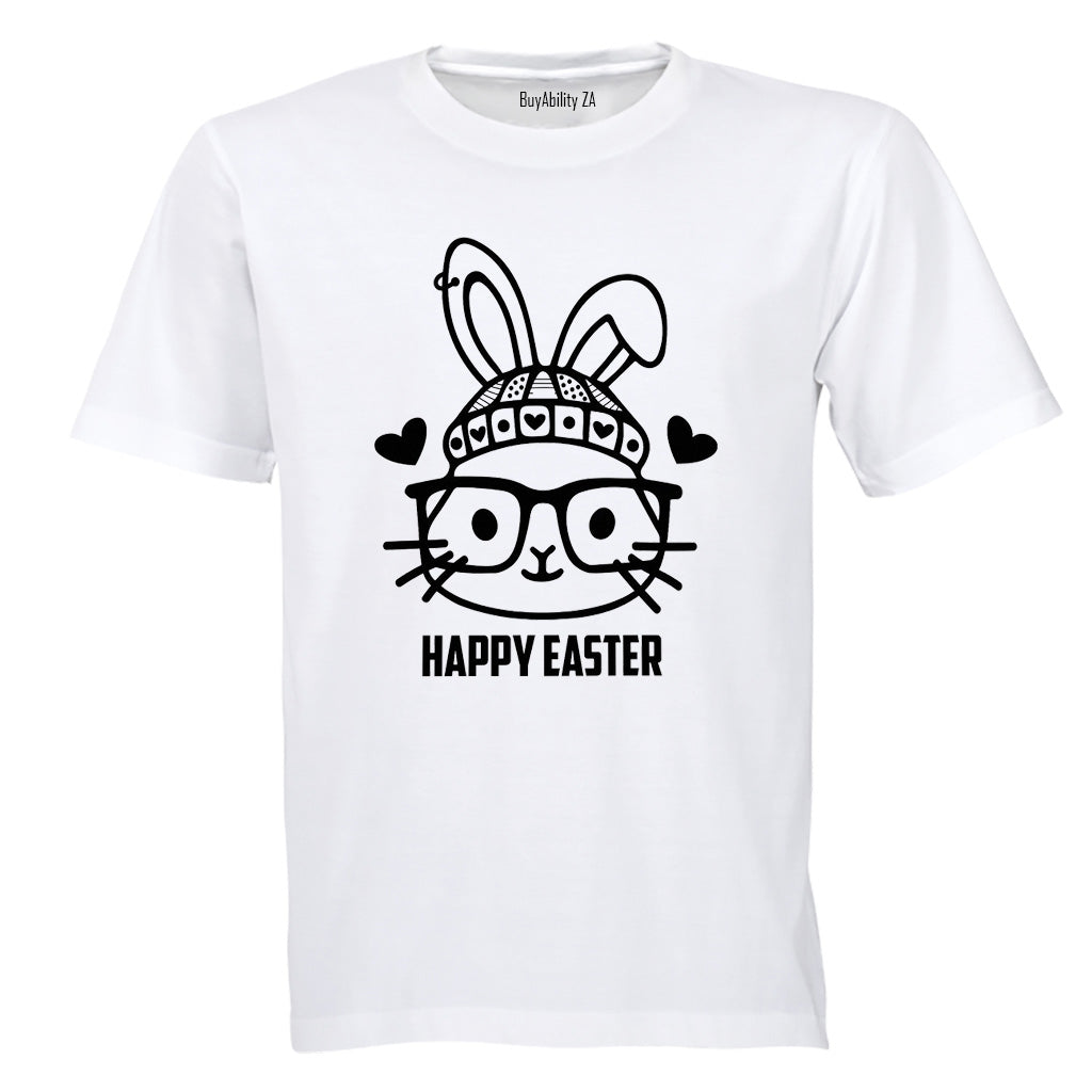 Happy Easter - Hat Bunny - Kids T-Shirt