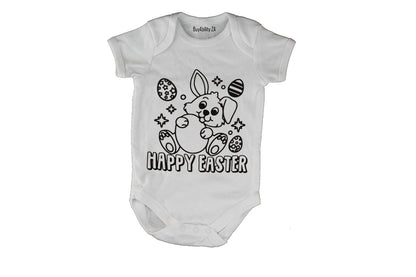 Happy Easter - Hug Eggs - Baby Grow