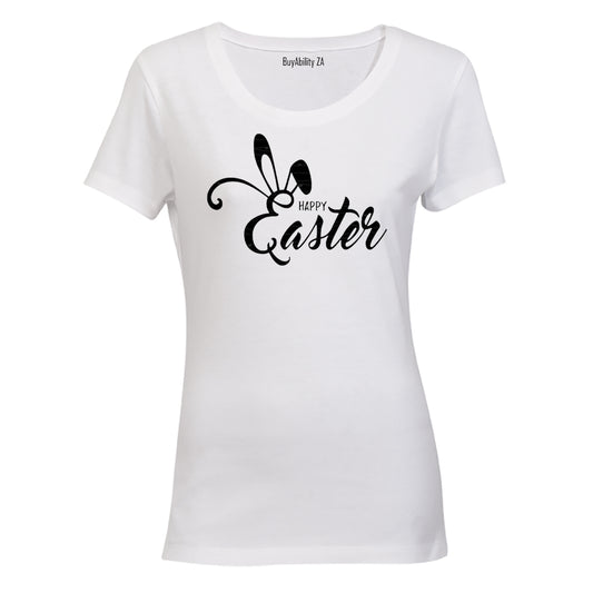 Happy Easter - Bunny Ears - Ladies - T-Shirt