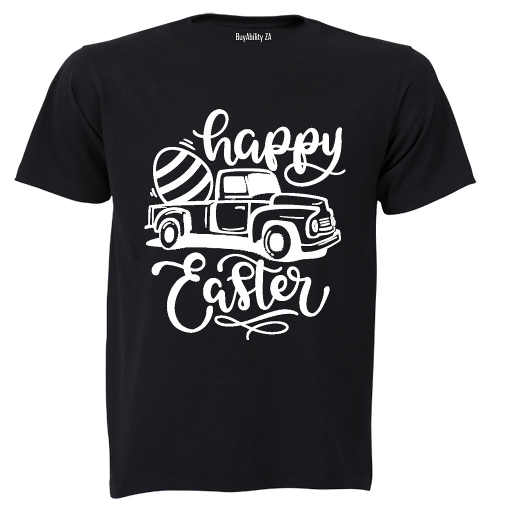 Happy Easter - Truck - Kids T-Shirt