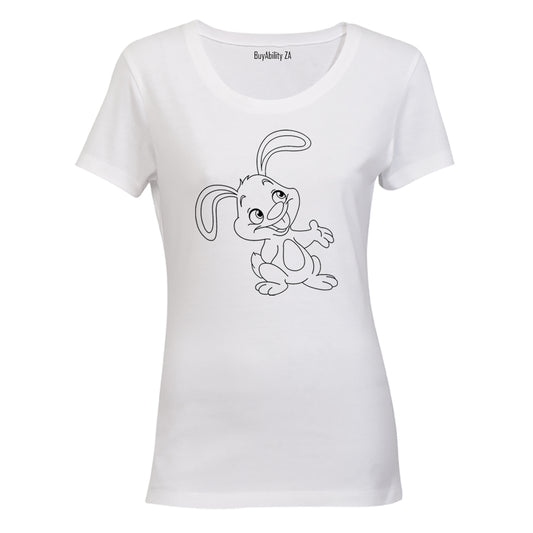 Happy Easter Bunny - Ladies - T-Shirt